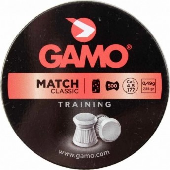 Пули пневматические GAMO Match 4,5мм (500шт) 100шт