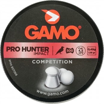 Пули пневматические GAMO Pro-hunter 4,5мм (500шт) 100шт